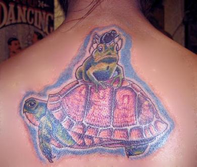 juliasegal: robotindisguise: This tattoo is based on a real event…click pic 