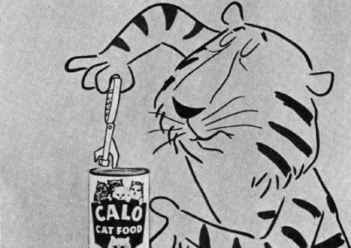 TV commercial for Calo Cat Food (ca. 1960, Cascade Productions) designer: unknown director: Tex Avery