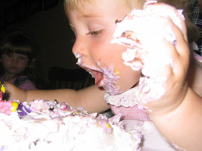 People eating cake&#8230;or cake eating people? have your cake! (