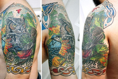 Haida Totem Pole [Source]. If you like this tattoo picture, please consider