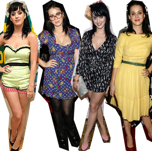 Katy Perry reminds me of Zoey Deschanel a lot but I think she has her own