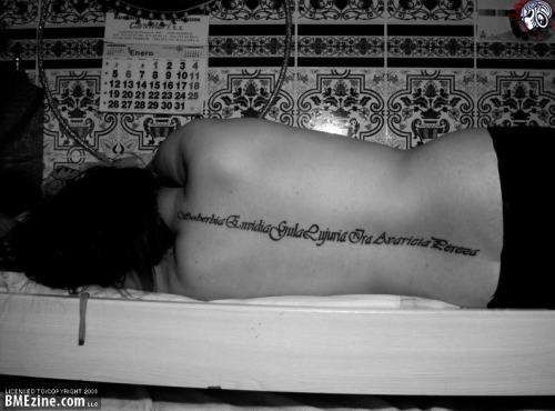 One of the most beautiful tattoos I've seen. I want to get this in Latin at 