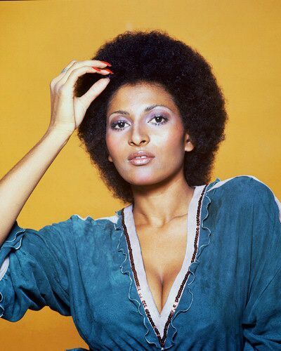 Don’t mess aroun’ with…Foxy Brown
She’s the meanest chick in town! She’s brown sugar and spice but if you don’t treat her nice she’ll put you on ice!
brouillon: Pam Grier