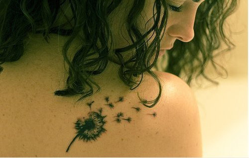 dandelion tattoos. Photo Post. I just got the
