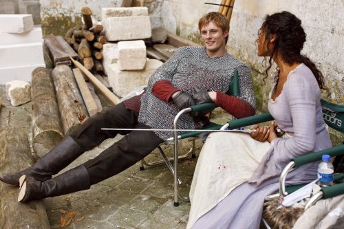 Tagged merlin s2 set promos angel coulby 