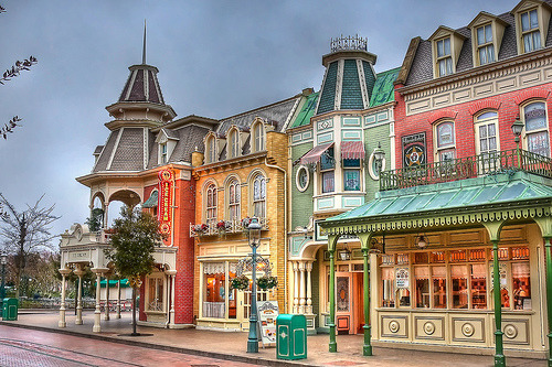 disneyland paris mickey and minnie. Main Street U.S.A., Disneyland