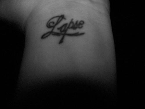 This is a very simple tattoo on my left wrist but it means the world to me