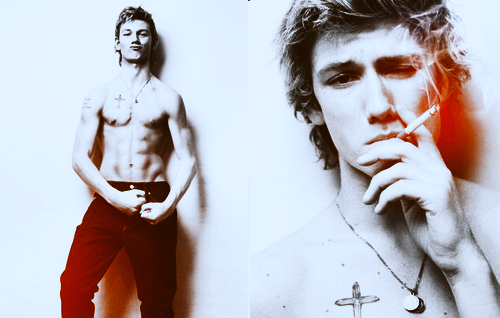 alex pettyfer for a photoshoot with kai z. feng, 2007.