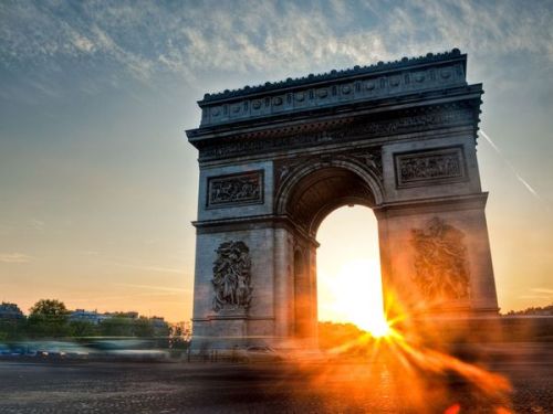 Arc de Triomphe Sunset, Paris Photograph by Jonathon Riley