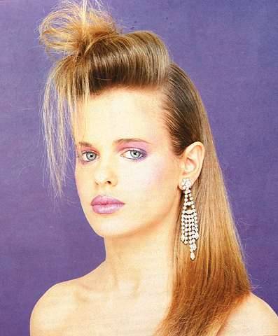 1980 hairstyle pictures. tags: 1980s Hairstyles updo