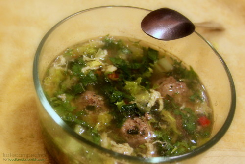 Minestra Maritata Italian Wedding Soup I was craving for some sort of 