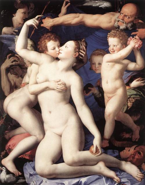 Venus, Cupid, Folly, and Time by Bronzino