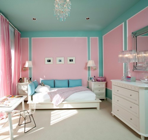 Tiffany Blue Girls Room