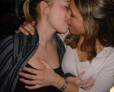 Two Girls Kissing