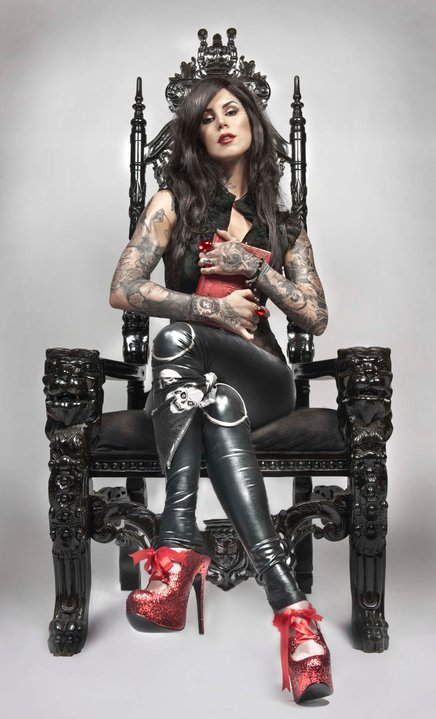 mylifeaslorie:  The Tattoo Chronicles by Kat Von DTo be released on October 26. Time to go see her again. (:  18. Kat Von D