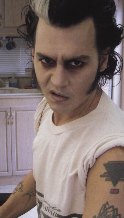rockabilly hair and makeup. Rockabilly Johnny Depp in