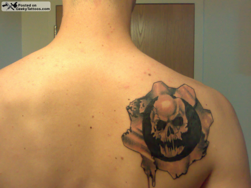 gears of war tattoo. Gears of War Tattoo