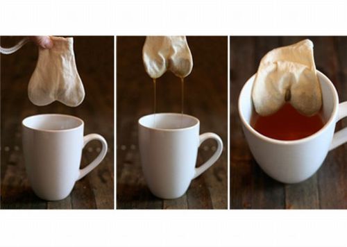 Saco de chá ou chá de saco?