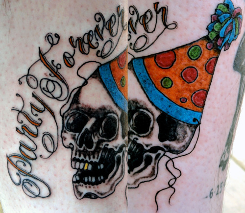 Party Forever Tattoo 