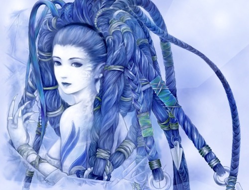 Final Fantasy Hairstyles. Shiva#39;s Hairstyle, Final