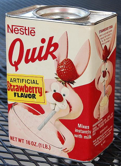 growingup70s:

Nestle Strawberry Quik, 1970’s (by Roadsidepictures)
