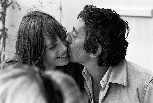 Serge Gainsbourg and Jane Birkin photography by Tony Frank