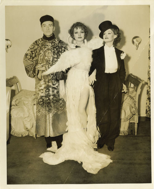 Before Bjork's swan dress there was Marlene Dietrich