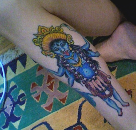 my froshly healed kali tattoo. posted Oct 1, 2010. ↓ back to reply