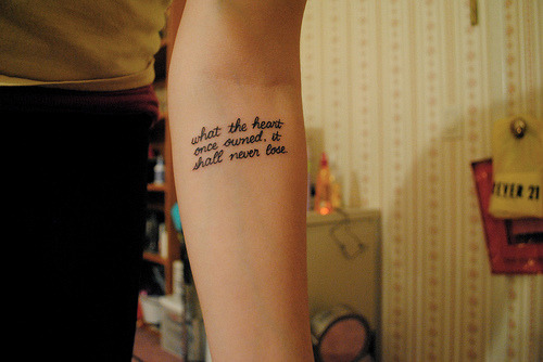 Tumblr Tattoos Quotes