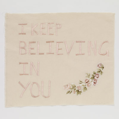tracey emin i keep believing