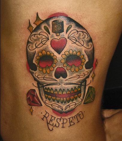 skull tattootattoosugar skull