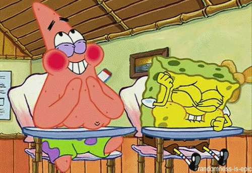 allmistakesaonlyheart:

Spongebob: Ei. Patrick
Patrick: O que?
Spongebob: Pensei em algo mais engraçado do que 24.
Patrick: Me diga.
Spongebob: 25.