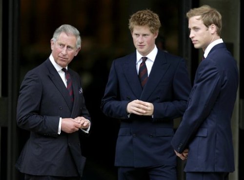 prince william and prince harry young. #39;Prince Harry was First to
