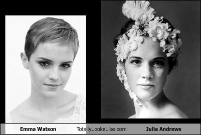 Emma Watson Totally Looks Like Julie Andrews
