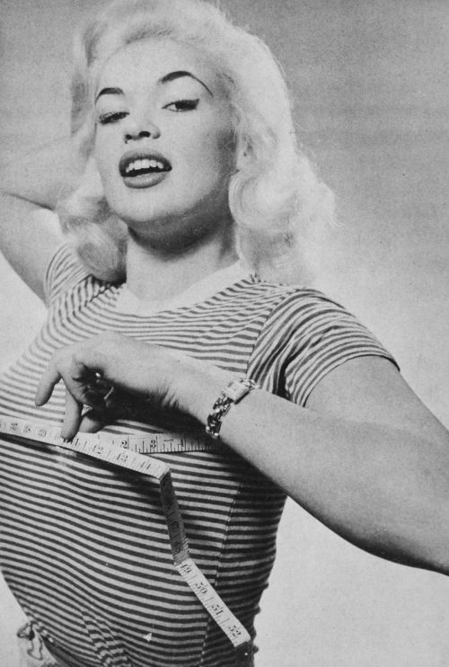 tagged as jayne mansfield busty measurements actress movie star 
