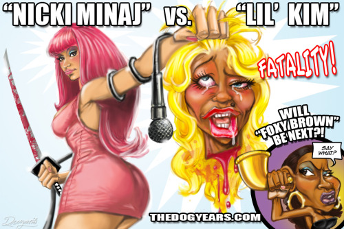 nicki minaj vs lil kim pics. Nicki Minaj vs. Lil#39; Kim