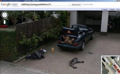 Unscathed Corpse: Google Street View Funny