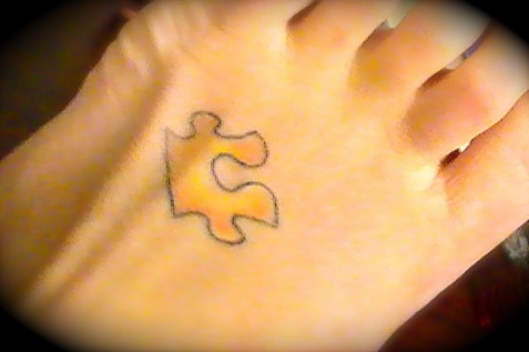 puzzle piece tattoos. puzzle piece tattoo. tagged as: puzzle piece. tagged as: puzzle piece.