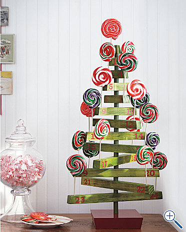 Lollipop Tree Advent Calendar ~ Be Different…Act Normal