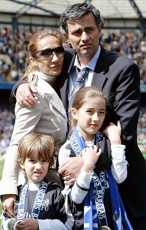 jose mourinho family. The Mourinho family
