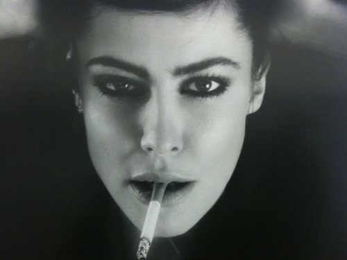 Anna Mouglalis by Karl Lagerfeld
