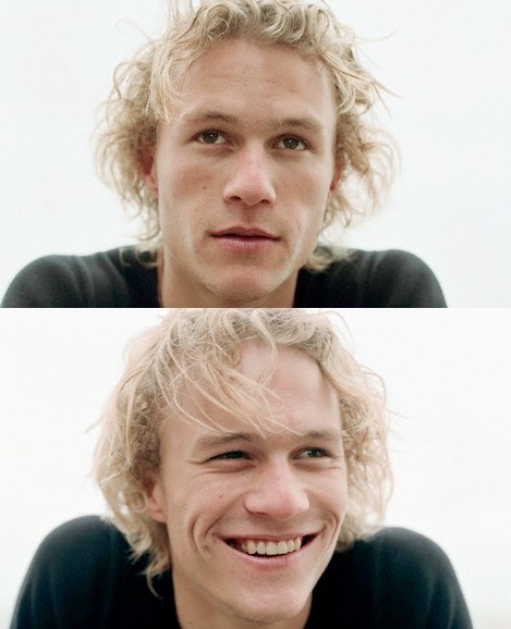 Heath Ledger Smile Happy