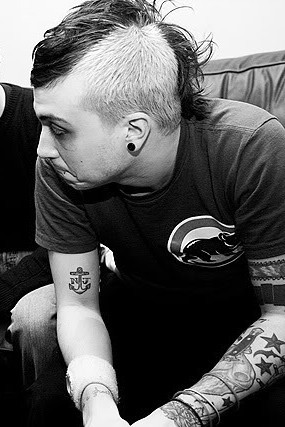jersey tattoos. Tattoo: NJ anchor