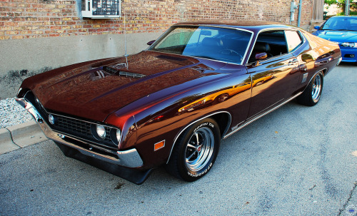 motoriginal Ford Torino GT Fastback by Chad Horwedel Painted With Blood 