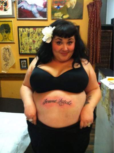 femme fatale tattoos I got 39femme fatale 39 with fat