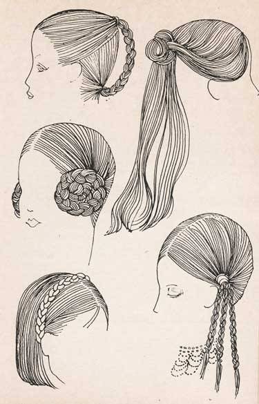 kohlsmearedeyes: 1970s braids something about the fine lines in these 