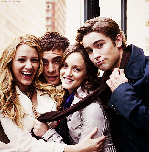 Leighton Meester Blake Lively Ed Westwick Chace Crawford Gossip 