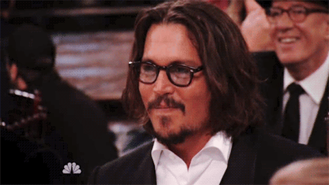
you look Ravineous Johnny….. 
Johnny Depp -Golden Globes 16th Jan 2011

