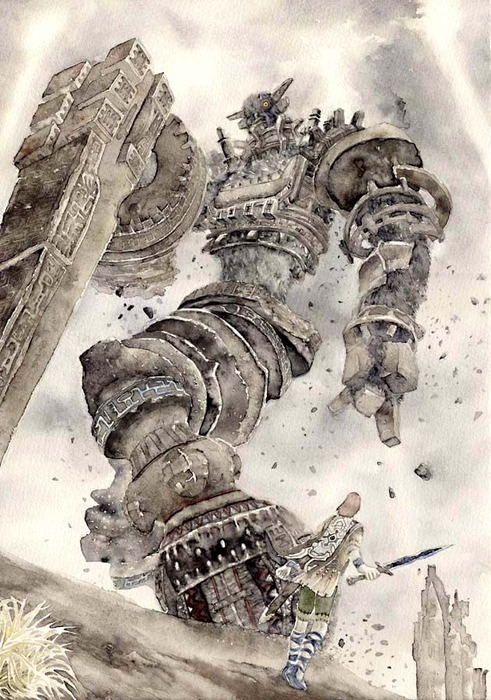 shadow of colossus wallpaper. III middot; →. Wander and Gaius the