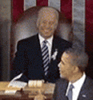 Animation of Biden excited